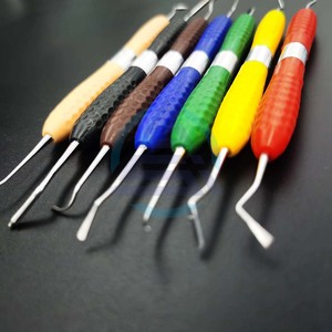 Espátula de relleno de resina compuesta Dental, 7 Uds., juego de restauración estética, juego de relleno de resina, espátula de restauración de herramientas dentales - Product Image 5