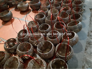 Người bán hàng đầu!!! Vỏ Dừa Trà Ánh Sáng Chủ/Tay Làm Vỏ Dừa Đèn Mô Hình Thủ Công Mỹ Nghệ Sinh Thái Thân Thiện Bởi Eco2Go Việt Nam - Product Image 5