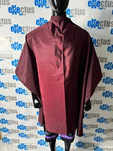 Delantal de peluquería de tela resistente al agua para hombre, capa de peluquero de color negro con diseño personalizado - Product Image 6