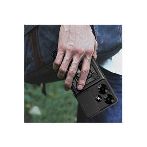 Infinix Hot 30 5G Magnetic <b>Stand</b> Case Vega Cover-Silicone Mobile Phone Case Cover Camera Slide Protection Infinix Smart 6 - Product Image 5