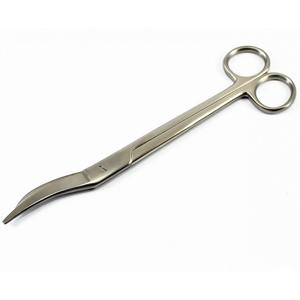 Ciseaux de barrage de 20 cm en acier inoxydable de qualité supérieure coupe manuelle gynécologie Epi épisiotomie Instruments de naissance - Product Image 1