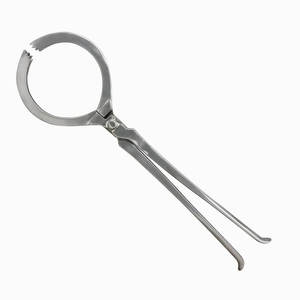 Probador de pezuña de acero inoxidable de alta calidad, herramienta de herrador, probador de pezuña ajustable - Product Image 1
