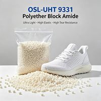 PEBA OSL-UHT 9331 Polyéther Block Amide pour semelles de chaussures de sport, haute résistance à la déchirure, résistant à la flexion, mousse EVA