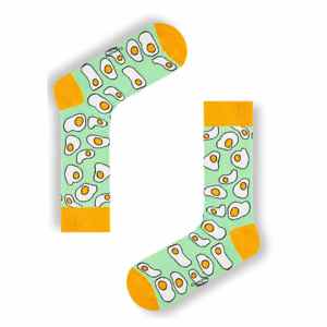 Lot de 6 paires de chaussettes quotidiennes à thème Fast Food et Bière, respirantes en Spandex avec impression numérique, taille unique, prix abordable - Product Image 4