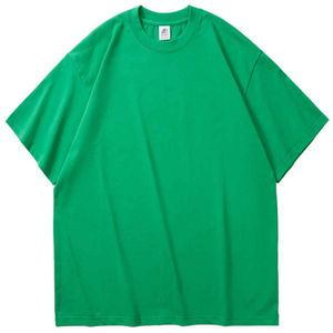 340GSM Vêtements Pour Hommes Designer À Capuche Vêtements Fabricants Impression Vierge De Haute Qualité En Gros 100% Coton T-shirt - Product Image 5