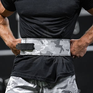 Cinturón de Levantamiento de Pesas Unisex de Cuero Vacuno, Ajuste Cómodo, Diseño de Logotipo Personalizado Más Vendido para Uso en Fitness para Adultos - Product Image 5