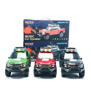 Monster Truck altoparlante Bluetooth Wireless portatile con luce a LED, compatibile con dispositivi universali Iphone - Product Image 4