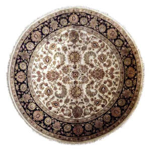พรมอินเดียถักมือแบบพิเศษ ขนาด 8' x 8' - Product Image 1