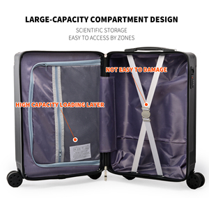Vintage Handheld <strong>Suitcase</strong> Luggage <strong>Suitcase</strong> <strong>Black</strong> Single Piece Weightless Long Lasting Luggage Latest Travel <strong>Suitcase</strong> for Men - Product Image 5
