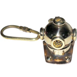 High Quality Ship Wheel Keychain Solid Brass Wholesale Luxury Item Mini Brass Antique Design <b>Watch</b> Style Camping New Design 2025 - Product Image 2