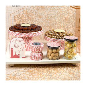 Nuevos modelos de diseño elegante MOP TRAY Detalles personalizados para Ramadán Eid Mubarak Gifting 2025 del exportador de Vietnam - Product Image 5