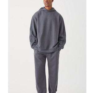 Sudaderas con capucha y cremallera para hombre, chándal de moda para hombre, conjunto de chándal de lana de algodón 100% para hombre, venta al por mayor, pedidos a granel, chándal para hombre - Product Image 5