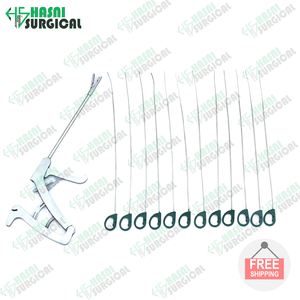 Pasador de Sutura de Acero Inoxidable de Alta Calidad, Pinza de Sutura para Artroscopia, Enhebrador de Hilo, Bloqueo, Certificado CE, Artroscópico - Product Image 6