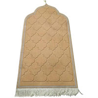 Tapis de prière musulman islamique de haute qualité, turc, matelassé, rembourré en mousse épaisse, lavable en machine, personnalisable pour le printemps