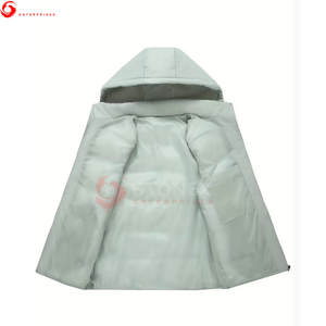 Chaleco Acolchado Ligero Impermeable con Capucha para Hombre, Cálido, Transpirable, Sin Mangas, Talla Grande, para Invierno - Product Image 3