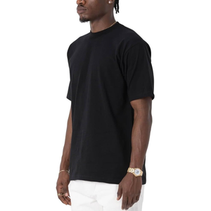 Short d'été personnalisé de haute qualité pour hommes T-Shirt dernière mode surdimensionné tricoté numérique respirant séchage rapide motif solide - Product Image 4