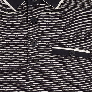 Polo de poliéster 100% de secado rápido unisex con logotipo personalizado bordado, uniforme de trabajo de golf deportivo, tela de lona - Product Image 6