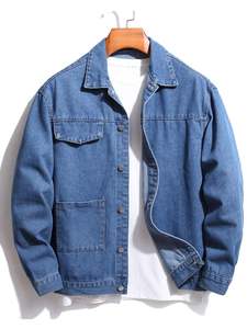 Veste en jean haute qualité pour hommes - Product Image 4