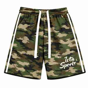 Shorts de basket-ball en maille sublimée avec drapeau américain de qualité supérieure IOTA SPORTS, écologiques, respirants, à séchage rapide, personnalisables - Product Image 2