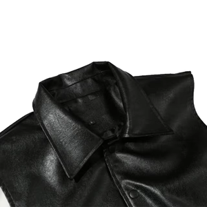 Veste de course moto en cuir respirante coupe-vent sur mesure OEM pour homme, coupe classique légèrement épaisse avec logo d'équipe - Product Image 4