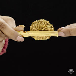 Épingle à cheveux émeraude nid doré anti-ternissement PRAO - Product Image 2