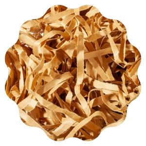 Chips de Papel Kraft Marrón Ecológicos y Sostenibles de 1 kg, Relleno para Envolver Regalos, Papel de Embalaje Protector - Product Image 1