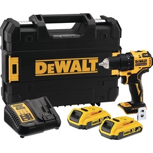 <span class=keywords><strong>Trapano</strong></span> Avvitatore a Batteria <span class=keywords><strong>DEWALT</strong></span> DCD708D2T 18V 2Ah con Batteria, 1.5-13mm - Product Image 1