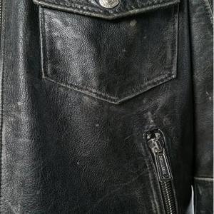 Veste à capuche réversible anti-UV en cuir et toile, design premium, col montant, logo frontal, imperméable et écologique, pour homme, collection 2025 - Product Image 5