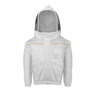 Custom Made Beekeeper Cotton Cloth <b>Bee</b> Keeping Equipment Sleeve Beekeeping Jacket with <b>Bee</b> Clothing OEM service - Product Image 1