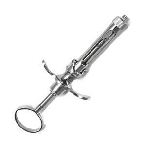 Jeringas dentales Premium Jeringa dental de acero inoxidable para dentistas Ideal para inyección precisa Sutur Kit Instrumentos quirúrgicos - Product Image 3