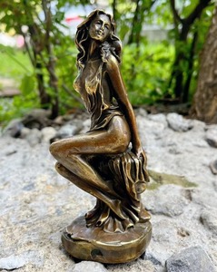 รูปปั้นโลหะสวยงามเหมาะสำหรับสวนในร่มและกลางแจ้งพร้อมบรรจุภัณฑ์ตามสั่ง - Product Image 6