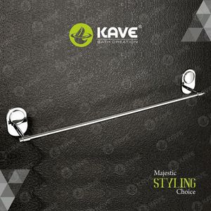 Porte-serviettes mural en acier inoxydable Kolar Porte-serviettes de salle de bain durable et antirouille Design moderne Porte-serviettes de salle de bain - Product Image 3