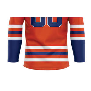 Servicio de Diseño Personalizado OEM Premium para Camisetas de Hockey, 100% Poliéster, Transpirable, Ecológico, Anti-UV, Absorbe la Humedad, para Club de Hockey sobre Hielo - Product Image 6