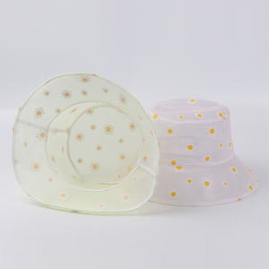 Meilleure vente ODM hiver/été Performance seau chapeau Logo personnalisé broderie respirant mignon chapeau de soleil grande élasticité éponge - Product Image 4
