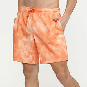 Shorts à motifs unis grande taille pour hommes, coupe ample, taille élastique, coton anti-rides, vente en gros sur mesure - Product Image 2