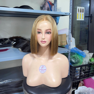 Peluca de pelo con encaje frontal indio crudo 13x6, pelucas con encaje frontal completo sin pegamento para mujeres negras de 40 pulgadas - Product Image 1