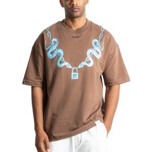 T-shirts surdimensionnés pour hommes avec logo personnalisé, coutures contrastées, coupe ample, style décontracté, pour la gym, grande taille. - Product Image 5