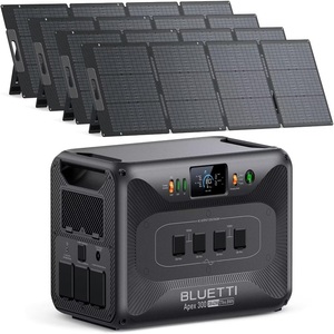 เครื่องกำเนิดไฟฟ้าพลังงานแสงอาทิตย์ Apex 300 รุ่นใหม่พร้อมแผงโซลาร์เซลล์ 4 แผงขนาด 200W, แบตเตอรี่สำรอง LFP ความจุ 2764.8Wh พร้อมเต้ารับไฟฟ้ากระแสสลับ 6 ช่องขนาด 3840W - Product Image 1