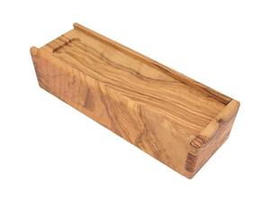 Juego de dominó de madera hecho a mano con caja de tapa deslizante Dominó de madera Premium Idea de regalo original de Crescent Crafts - Product Image 2