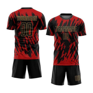 Conjunto de camiseta de fútbol personalizable para hombre, uniformes de entrenamiento deportivo personalizados, incluye camisetas, ropa de fútbol personalizada para niños - Product Image 3