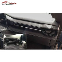 Kit d'intérieur de voiture en ABS aspect carbone, panneau de ventilation d'air conditionné avant, capuchon de protection pour Ford Mustang Ecoboost GTD Super Snake S650 2024+