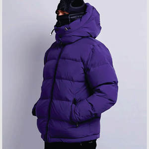 Meilleures ventes Vestes gonflables en duvet bulle d'hiver imperméables personnalisées pour femmes Veste bulle coupe-vent décontractée - Product Image 4