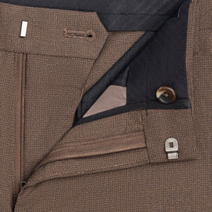 Pantalon habillé pour homme - Vêtement de bureau professionnel élégant, style classique, coupe droite, 100% coton respirant - Product Image 6