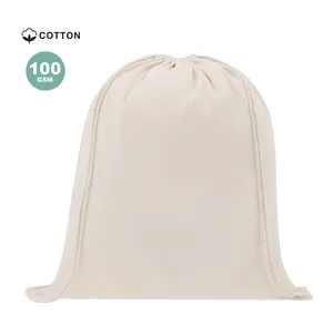 Sac à dos promotionnel personnalisé en coton Curtis pour le merchandising - Product Image 1