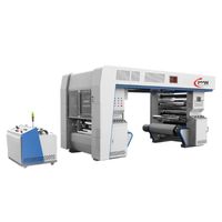 Máquina de Laminación Neumática Automática de Alta Velocidad Mohindra Mechanical Works, 350 M/min, para Adhesivo Solvente, Papel de 50 Pulgadas, PET, PE 1