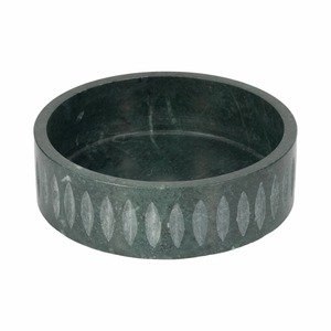 Nouveauté bols et plateaux en pierre verte marbrée de qualité supérieure pour la décoration Plateaux et plats en pierre faits à la main pour la maison de luxe et les ustensiles de cuisine - Product Image 1