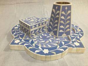 Ensemble de brûleur à encens en nacre de haute qualité, fait à la main, industriel, Mubkhar, plateaux décoratifs de Noël, décoration personnalisable - Product Image 4