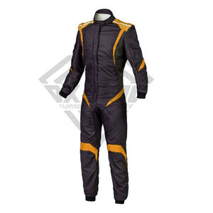 Traje de Karting Personalizado y Económico, Traje de Carreras de Karting de Nivel Básico, Overol de Carreras Transpirable y Resistente para Pilotos Aficionados - Product Image 4