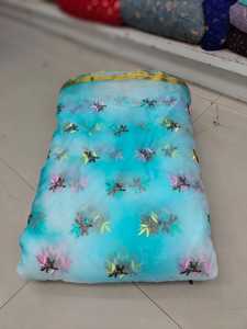 Venta al por mayor de tela de trabajo de organza a precio de fábrica para ropa de boda de fabricante y proveedor indio - Product Image 3