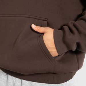 100% coton pull sweat personnalisé OEM/ODM hommes coupe régulière à capuche Logo en relief imprimé grande taille unisexe polaire hiver - Product Image 6